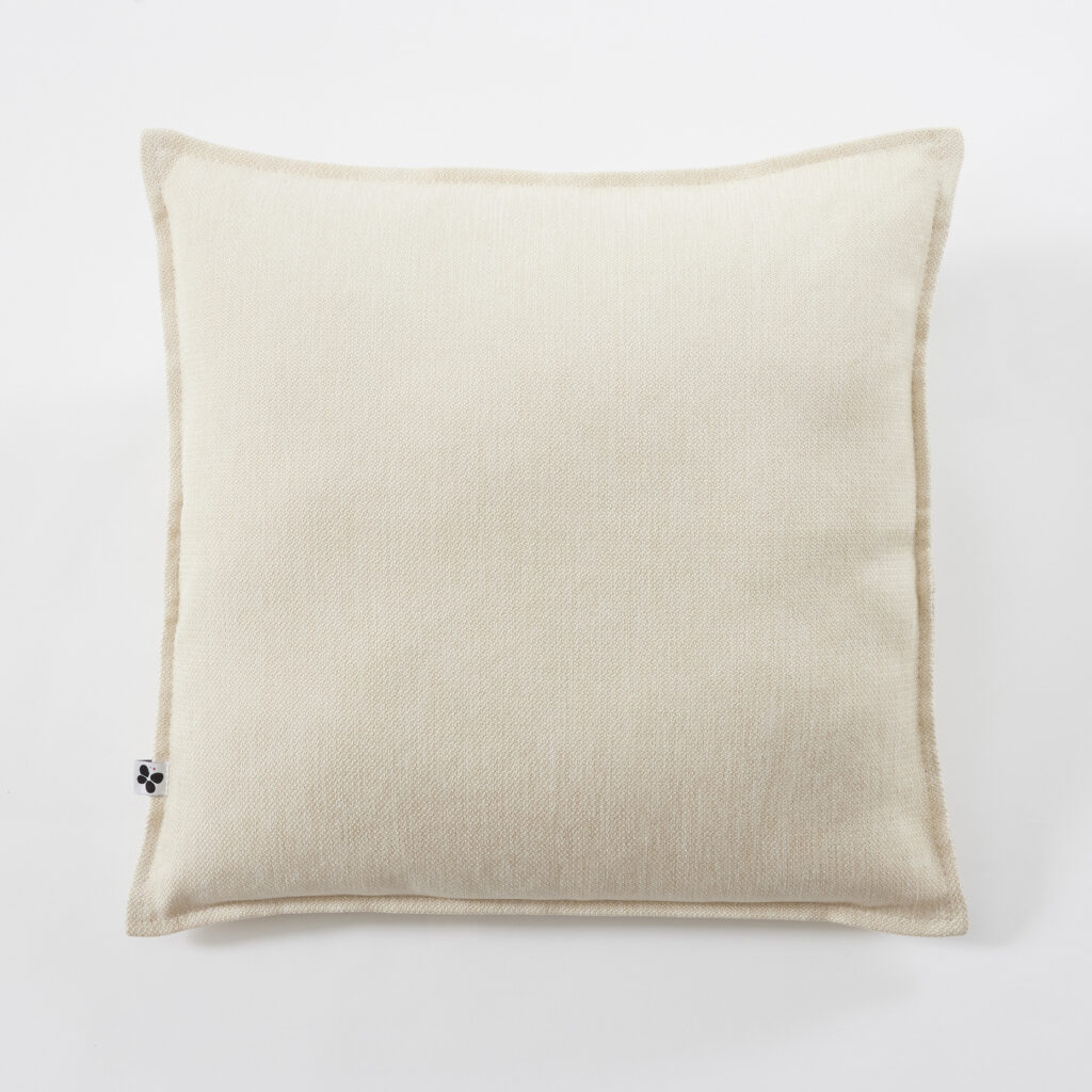 Cushion cover 45 x 45 cm NAÏA Ecume (natural)
