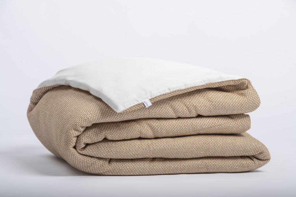 Bout de lit 90 x 220 cm Coton texturé ANTON