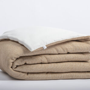 Bout de lit 90 x 220 cm Coton texturé ANTON