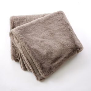 Bout de lit 90 x 220 cm Polyester SVEN Loutre