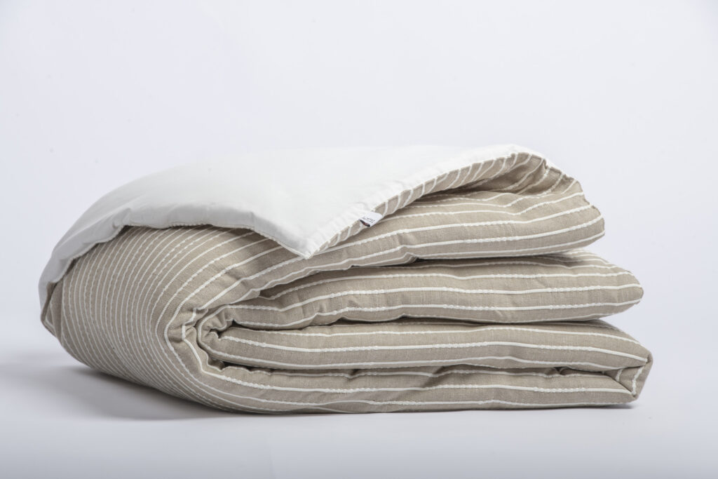 Bout de lit 90 x 220 cm Coton texturé TIM