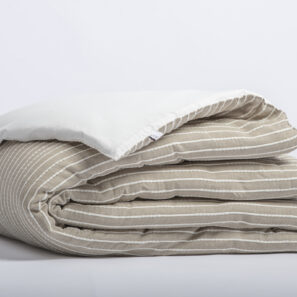 Bout de lit 90 x 220 cm Coton texturé TIM