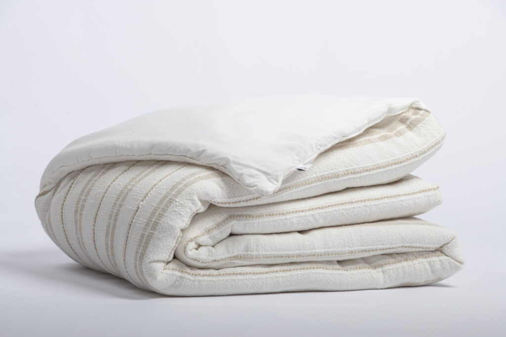 Bout de lit 90 x 220 cm Coton texturé TOM