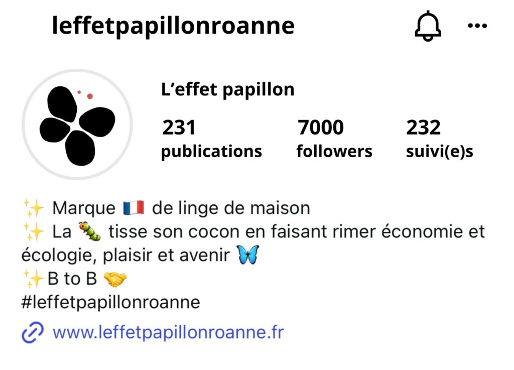 photo de notre page instagram arborant les 7 000 abonnés